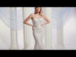 Load and play video in Gallery viewer, DaVinci Bridal 50427
